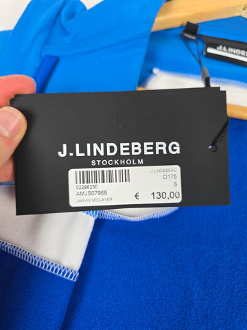 J.Lindeberg Jarvis Midlayer Blauw Nieuw Blauw Heren S