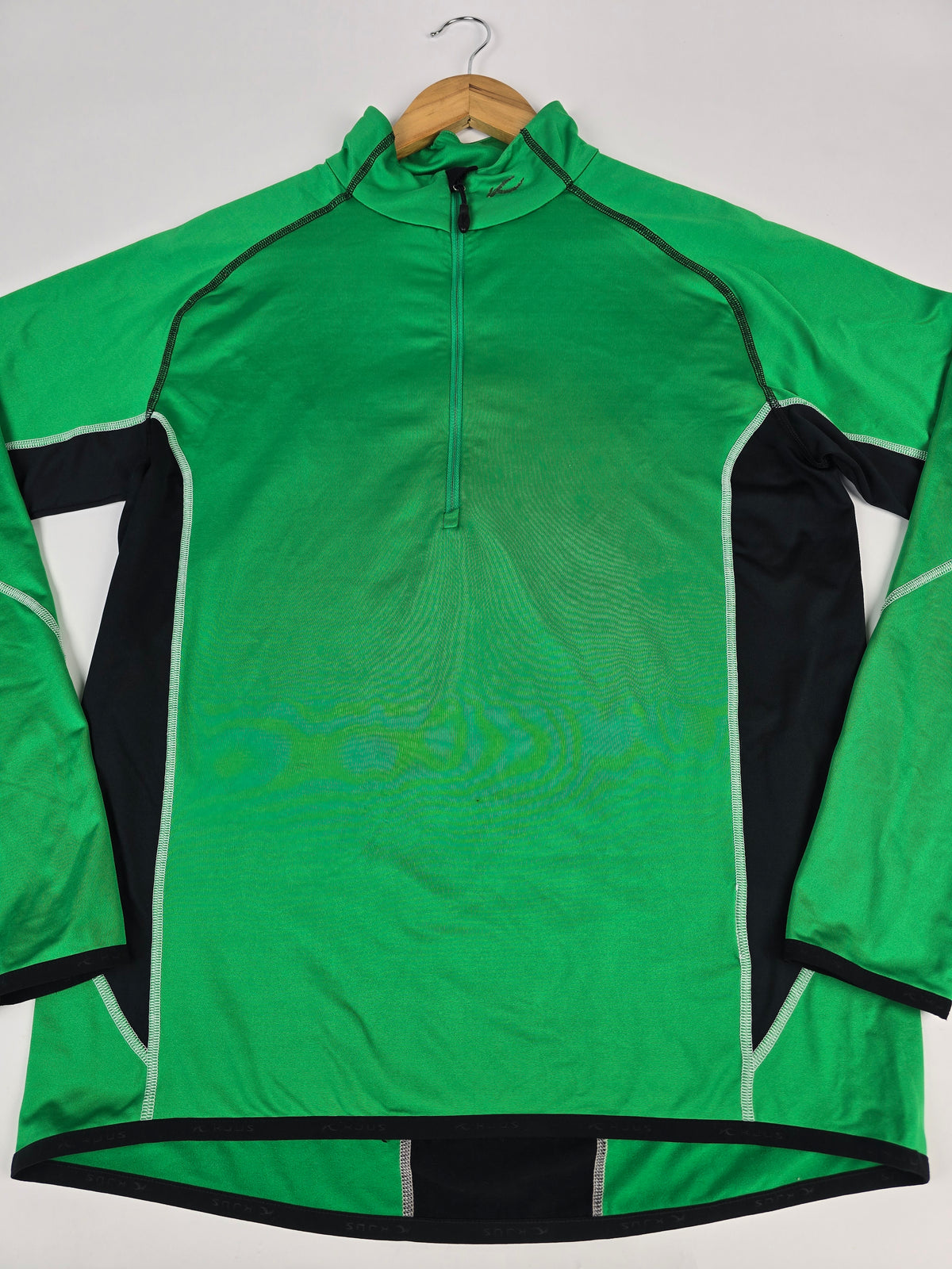 Kjus Skipully Midlayer Half Zip Groen Heren L