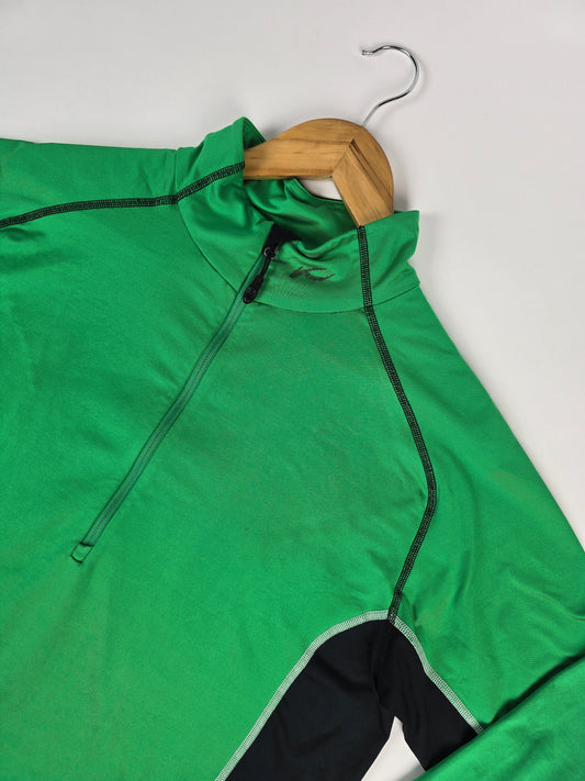 Kjus Skipully Midlayer Half Zip Groen Heren L