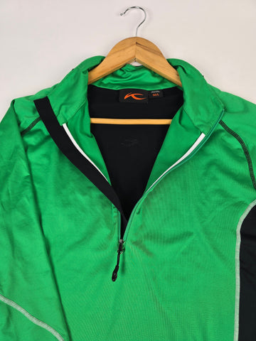 Kjus Skipully Midlayer Half Zip Groen Heren L