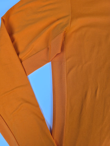 J.Lindeberg Luke Quarter Zip Persimmon Orange Nieuw Heren S