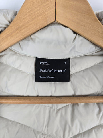 Peak Performance Frost Down Jacket Wit Dames S
