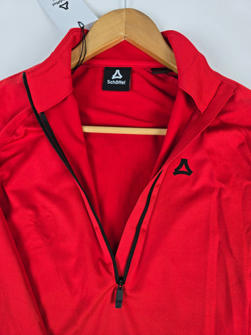 Schöffel Longsleeve Style Safoon WMS - scarlet red 38