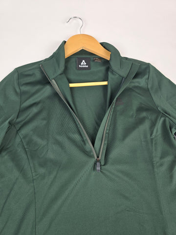 Schöffel Longsleeve Style Pine WMS - dark jade 38