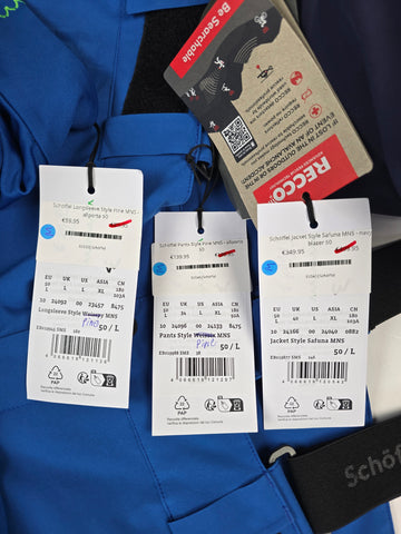 Schöffel Ski Set Safuna MNS - navy blazer 50