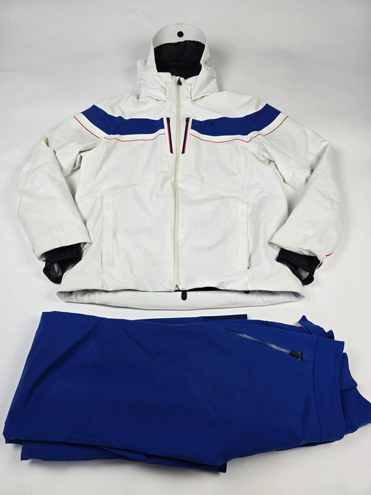 Kjus Speed Reader Ski Set Blauw Wit Heren L