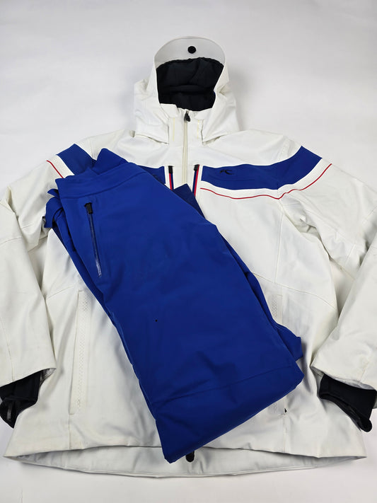 Kjus Speed Reader Ski Set Blauw Wit Heren L