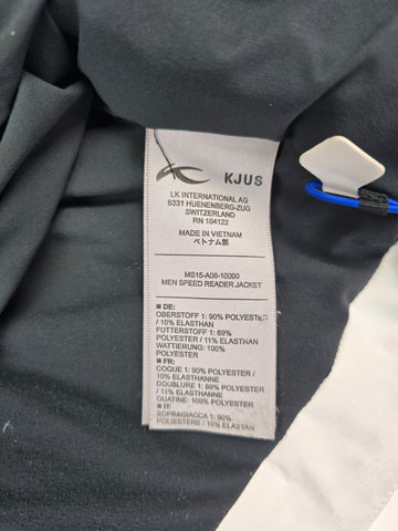 Kjus Speed Reader Ski Set Blauw Wit Heren L