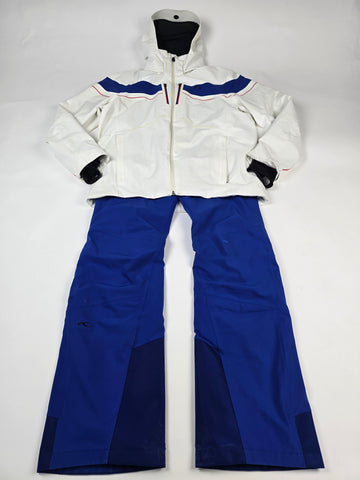 Kjus Speed Reader Ski Set Blauw Wit Heren L