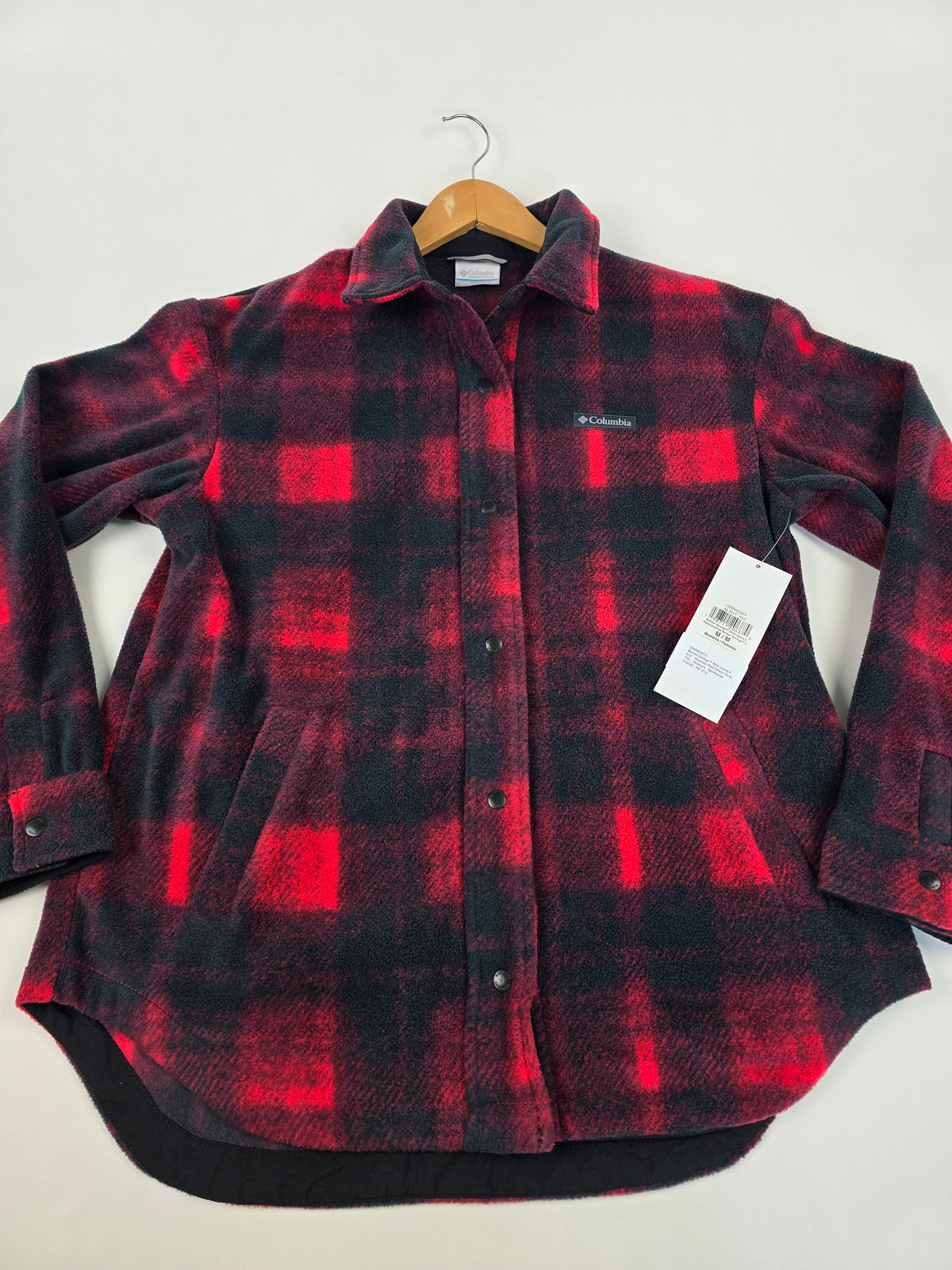 Columbia Benton Springs™ Shirt Jacket II Mountain Red Omblur Tonal M