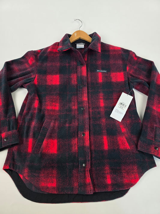 Columbia Benton Springs™ Shirt Jacket II Mountain Red Omblur Tonal M