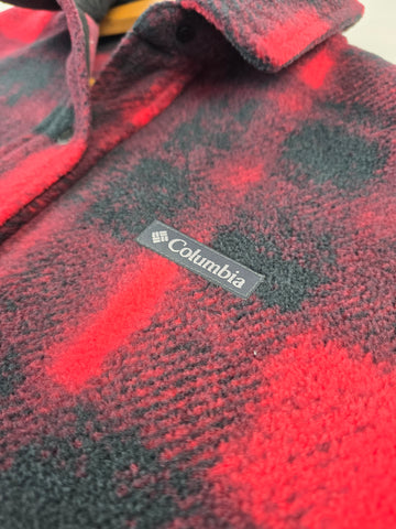 Columbia Benton Springs™ Shirt Jacket II Mountain Red Omblur Tonal M