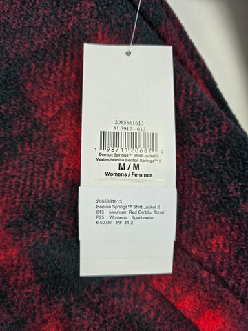 Columbia Benton Springs™ Shirt Jacket II Mountain Red Omblur Tonal M