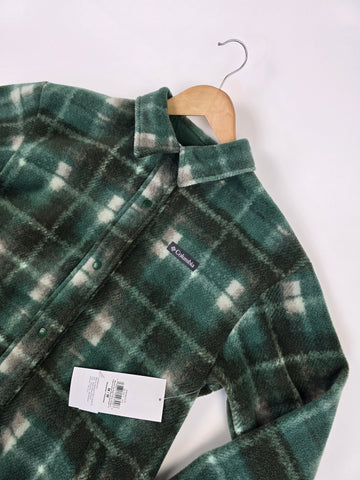 Columbia Benton Springs™ Shirt Jacket II Rain Forest Omblur M