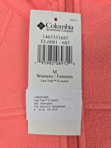 Columbia Fast Trek™ II Jacket Alpenglow M