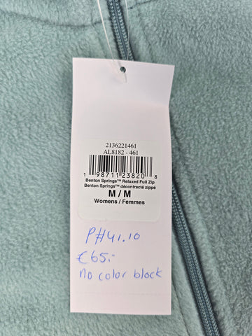 Columbia Benton Springs relaxed full zip blue M