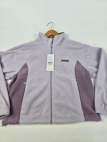 Columbia Benton Springs relaxed full zip Purple M