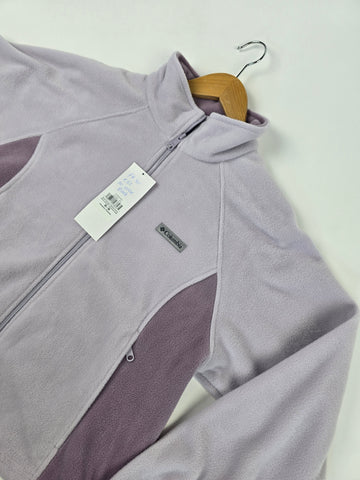 Columbia Benton Springs relaxed full zip Purple M