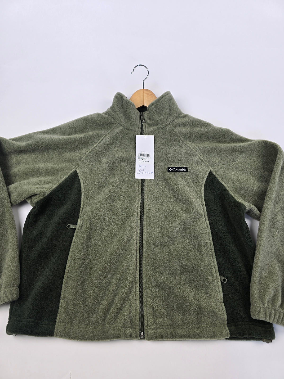 Columbia Benton Springs relaxed full zip Green M