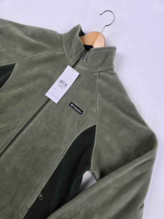 Columbia Benton Springs relaxed full zip Green M