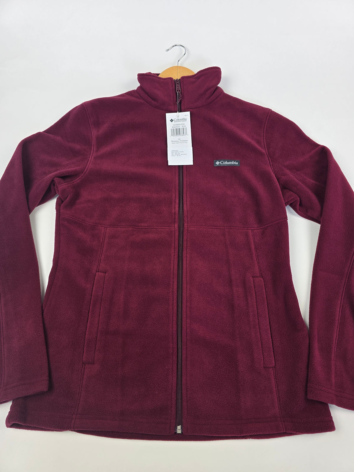 Columbia Basin Trail™ III Full Zip Rich Wine M