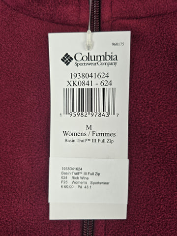 Columbia Fast Trek™ II Jacket Rich Wine M