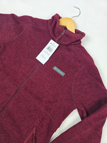 Columbia Sweater Weather™ Full Zip II Rich Wine Heather M