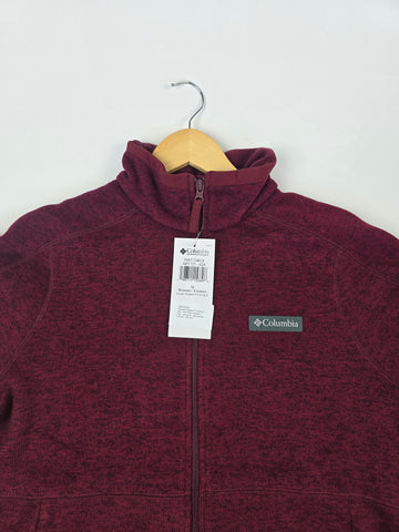 Columbia Sweater Weather™ Full Zip II Rich Wine Heather M