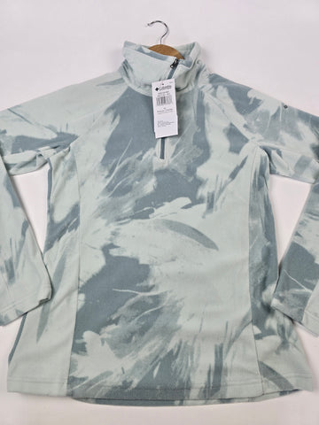 Columbia Glacial™ IV Print 1.2 Zip Crushed Blue Snowflight Tonal M