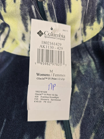 Columbia Glacial™ IV Print 1.2 Zip Everblue Snowflight M