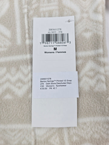 Columbia Benton Springs™ Printed 1.2 Snap Dark Stone Deschutes Days M