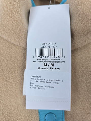 Columbia Benton Springs™ 1.2 Snap Pull Over II Dark Stone. Canoe. Vintage Blue M