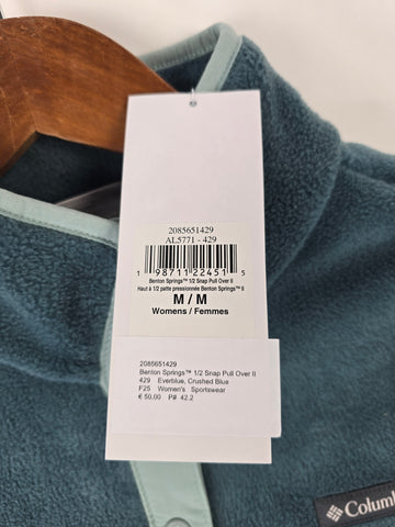 Columbia Benton Springs™ 1.2 Snap Pull Over II Everblue. Crushed Blue M