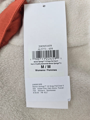 Columbia Benton Springs™ 1.2 Snap Pull Over II Eraser Pink. Dark Stone. Tuscan M