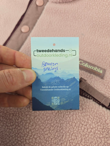 Columbia Benton Springs™ Printed Full Zip Alpenglow Roze M