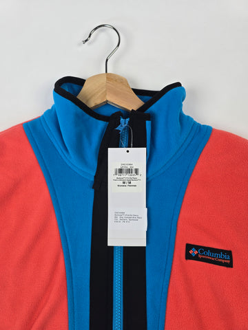 Columbia Backbowl™ II Full Zip Fleece Zing. Compass Blue. Black M
