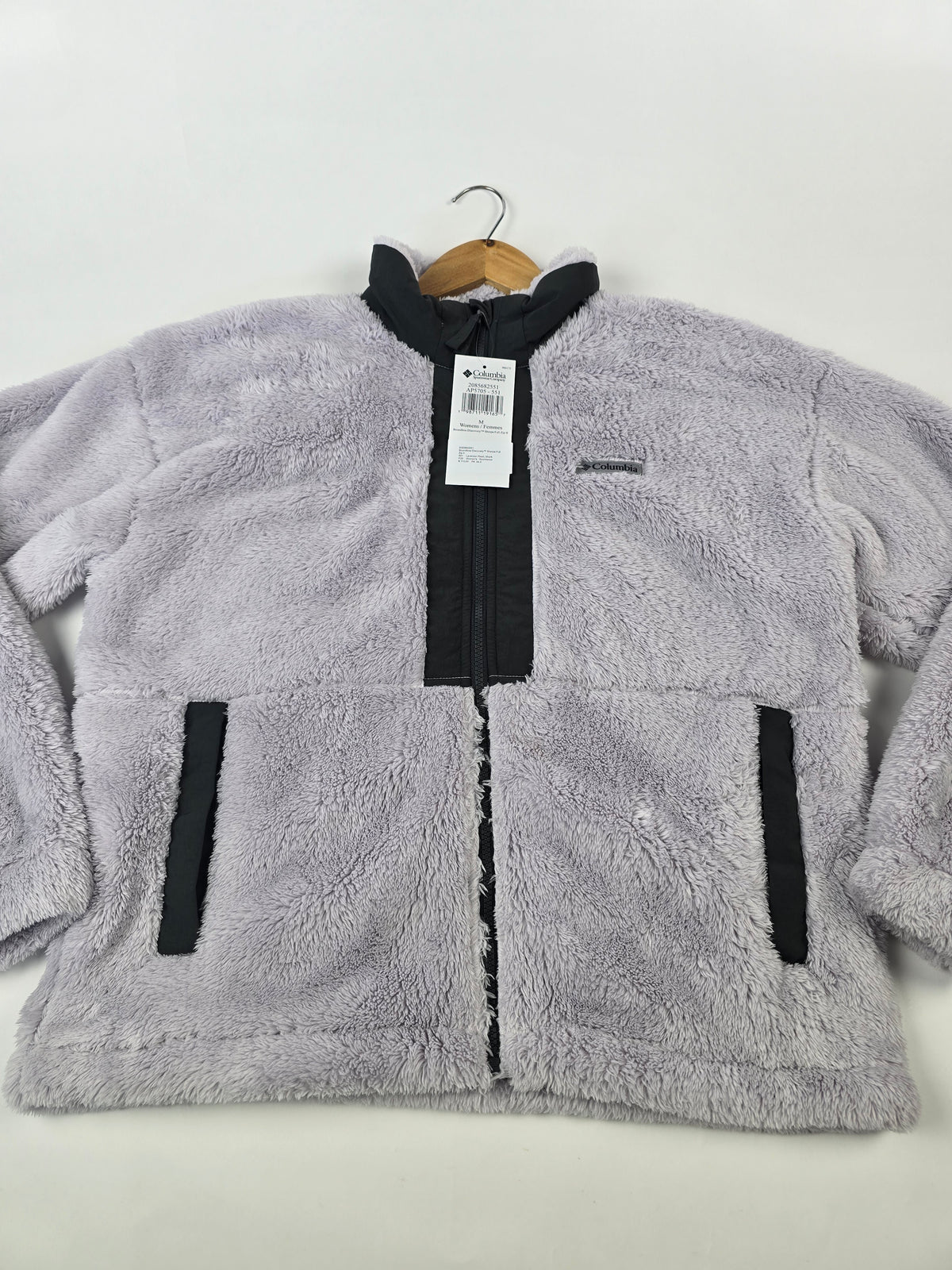 Columbia Boundless Discovery™ Sherpa Full Zip II Lavender Pearl. Shark M