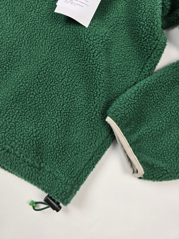 Columbia Helvetia™ II Cropped Half Snap Fleece Rain Forest. Collegiate Navy. Dark Stone M