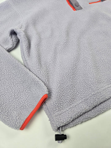 Columbia Helvetia™ II Cropped Half Snap Fleece Lavender Pearl. Shale Purple. Zing M