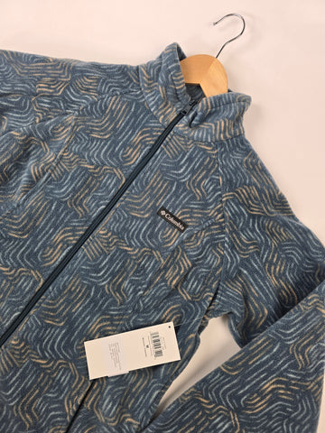 Columbia Benton Springs™ Printed Full Zip Everblue Flowfalls M