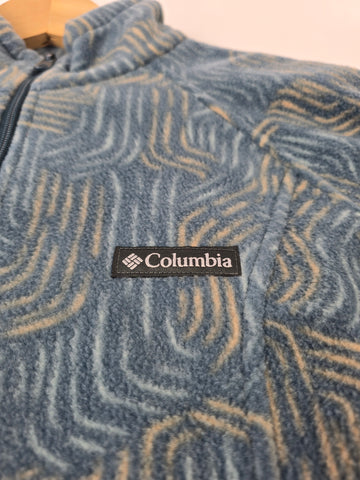 Columbia Benton Springs™ Printed Full Zip Everblue Flowfalls M