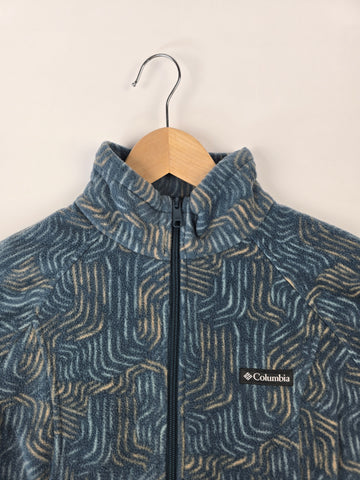 Columbia Benton Springs™ Printed Full Zip Everblue Flowfalls M