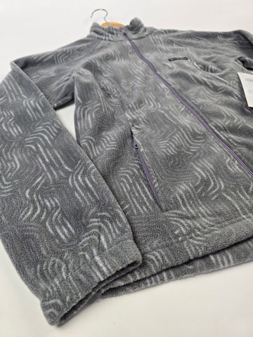 Columbia Benton Springs™ Printed FullZip Shale Purple Flowfalls M