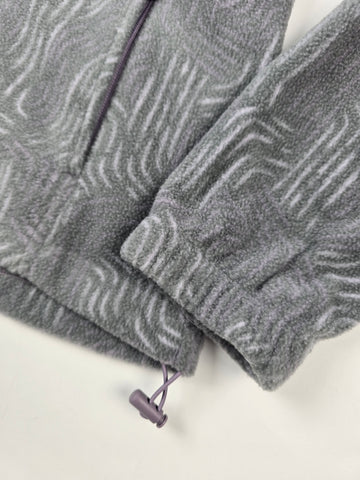 Columbia Benton Springs™ Printed FullZip Shale Purple Flowfalls M