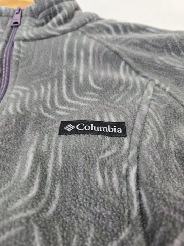 Columbia Benton Springs™ Printed FullZip Shale Purple Flowfalls M