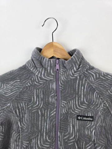 Columbia Benton Springs™ Printed FullZip Shale Purple Flowfalls M