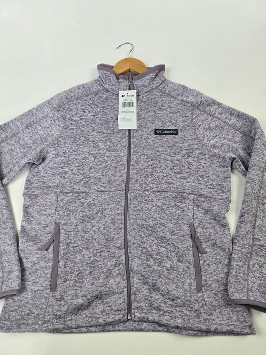 Columbia Sweater Weather™ Full Zip II Shale Purple Heather M
