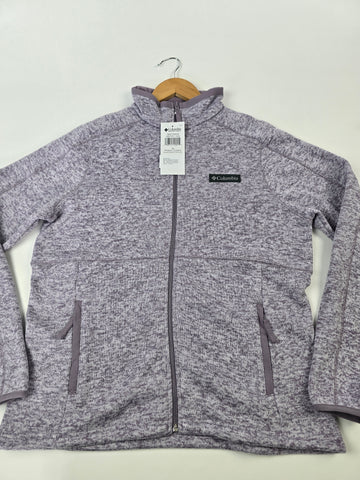 Columbia Sweater Weather™ Full Zip II Shale Purple Heather M