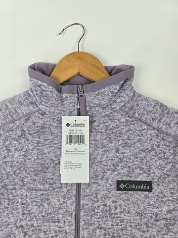 Columbia Sweater Weather™ Full Zip II Shale Purple Heather M