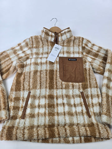 Columbia West Bend™ 1.4 Zip II Camel Brown Herringplaid M